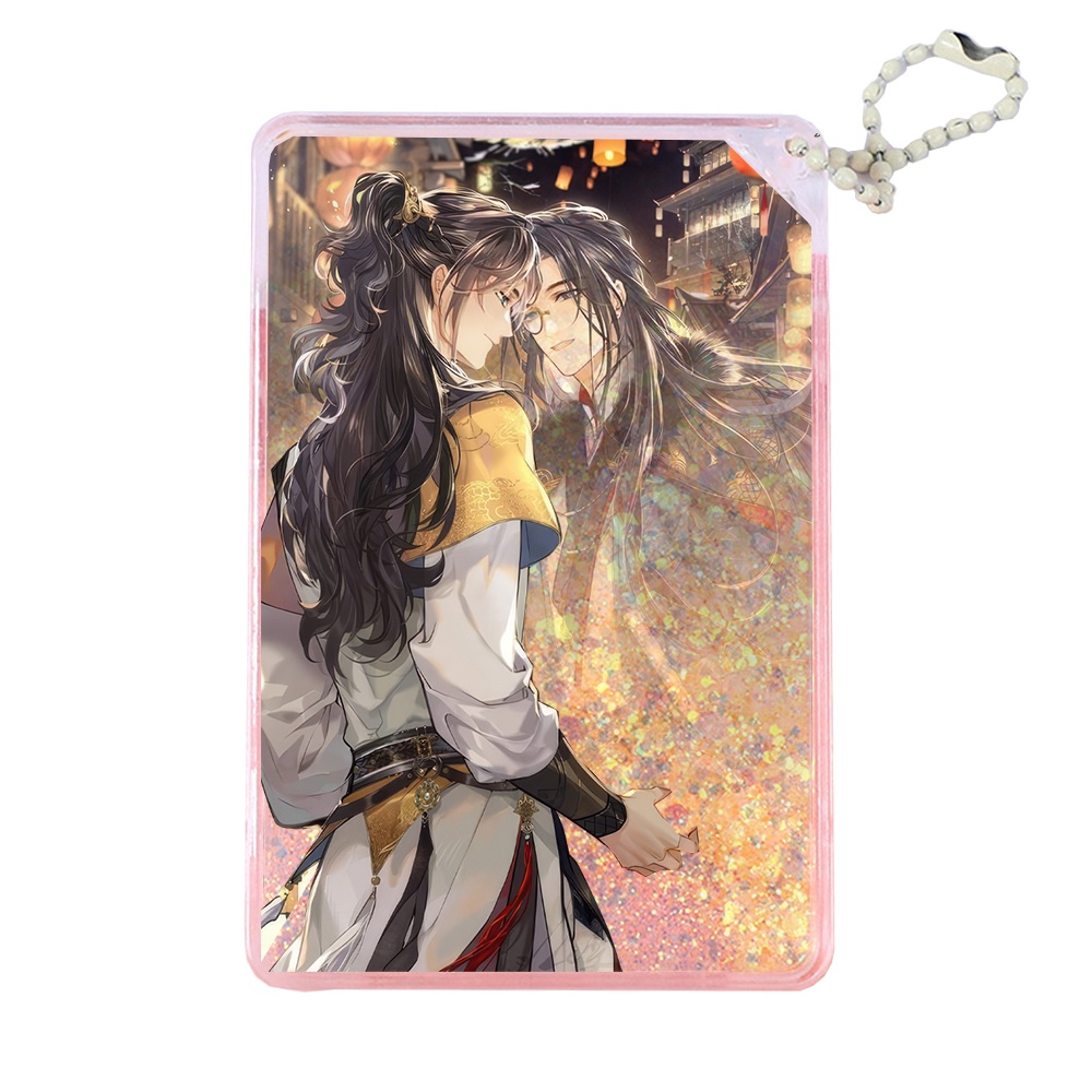Móc khóa cát chảy Anime Manga Boys Love OTP Đam Mỹ Gojo Geto MĐTS Thiên Quan Tứ Phúc Husky và sư tôn mèo