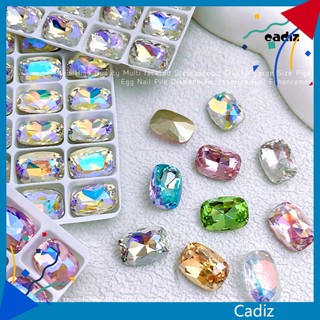 Set 10 hạt pha lê giả 3d dùng trang trí điện thoại / móng tay nghệ thuật diy charms