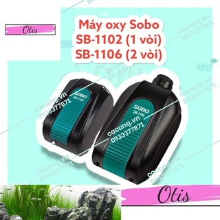  MÁY SỦI OXY SOBO SB-1102 SB-1106 SIÊU ÊM CHO BỂ CÁ 