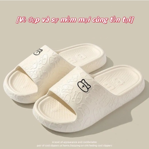 Dép Đi Trong Nhà Chống Trượt Thời Trang Cho Cặp Đôi