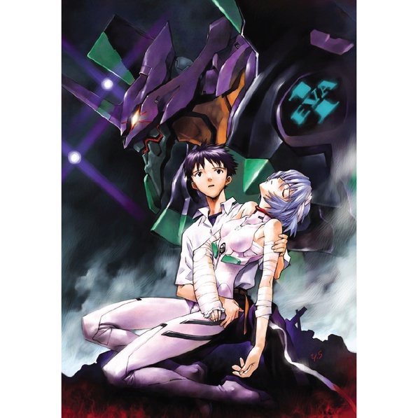 Poster Anime Neon Genesis Evangelion - GIẤY DECAL Tranh Dán Tường Anime Neon Genesis Evangelion PT09