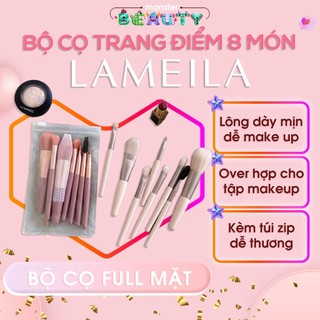 Bộ cọ trang điểm 8 cây lameila makeup brush - monster beauty