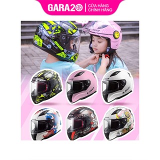 Mũ bảo hiểm trẻ em fullface một kính LS2 FF353 Rapid Mini - Gara20