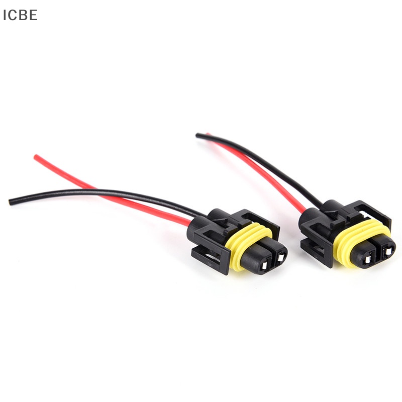 Ic 2 Dây Cáp Nối h11 h8 Cho Đèn Pha / Đèn Sương Mù Xe Hơi vn