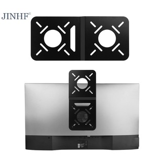 Jinhf giá đỡ máy tính bảng hai màn hình mini pc có móc treo