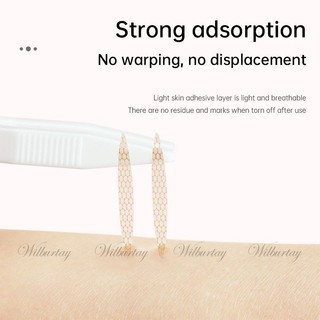 Wilburtay🌈Miếng dán mí mắt đôi vô hình Traceless Lưới một mặt Miếng dán mí mắt cỡ L
