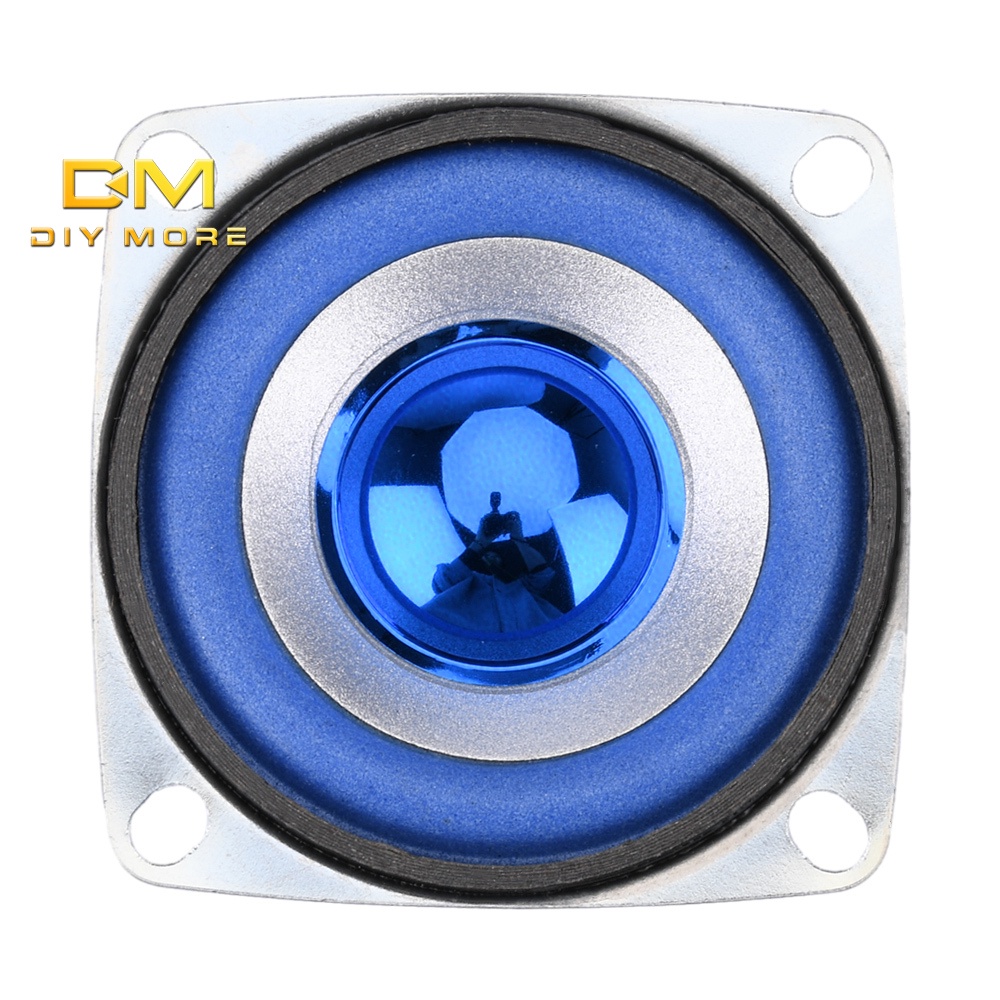 DIYMORE Loa Tự Lắp Ráp Hình Vuông Màu Xanh Dương 2-inch 5w 4ohm 52mm 5w 3r 5w