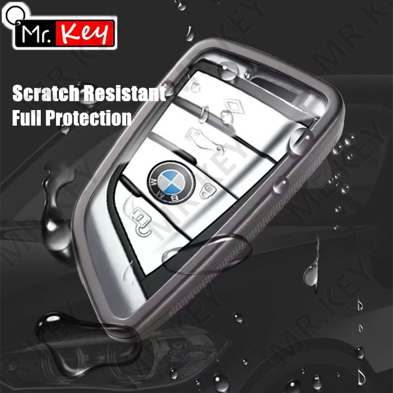 Bao Da Chìa Khóa Xe Hơi Bằng Hợp Kim Kẽm Cho bmw 3 4 5 series 320i 530i 550i f20 f21 f30 f31 f25 f01 f02