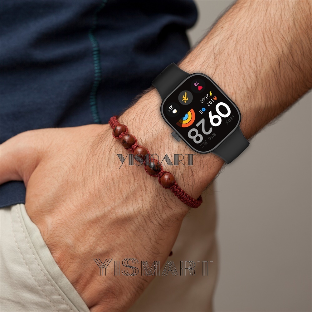 Dây Đeo Thay Thế Bằng silicone Cho redmi watch 4 xiaomi mi band 8 pro