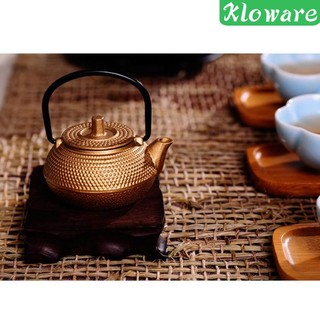 [Kloware] 1 Ấm Trà Gang Sắt Kim Loại Ấm Trà Cách Nhiệt Ấm Trà 50ml