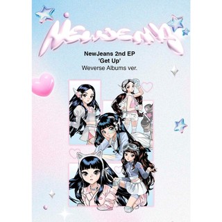 (Weverse Albums ver.) NewJeans - 2nd EP album [Get Up] (+POB)