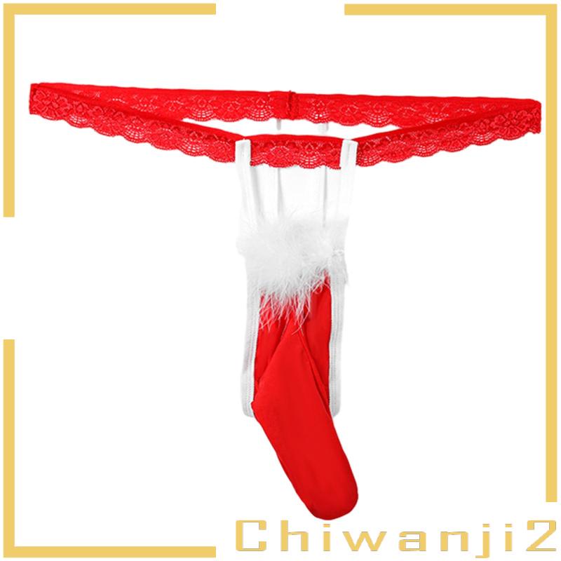 Quần Lót Nam Lọt Khe Có Mũ Ông Già Noel