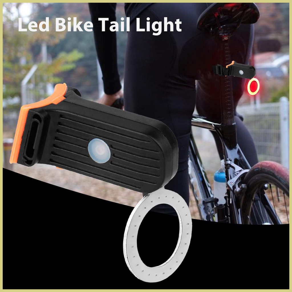 Đèn Phanh Xe Đạp 3 Chế Độ Sáng Hình Trái Tim Sử Dụng Pin aseavn aseavn