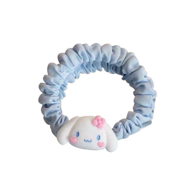 Dễ Thương Dây Buộc Tóc Hình Chú Chó cinnamon Nhồi Bông Đáng Yêu