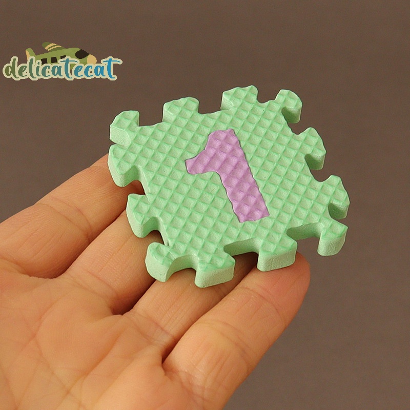 Set 36 Thảm Lót Sàn Nhà Búp Bê Bằng eva Trang Trí Nhà Búp Bê