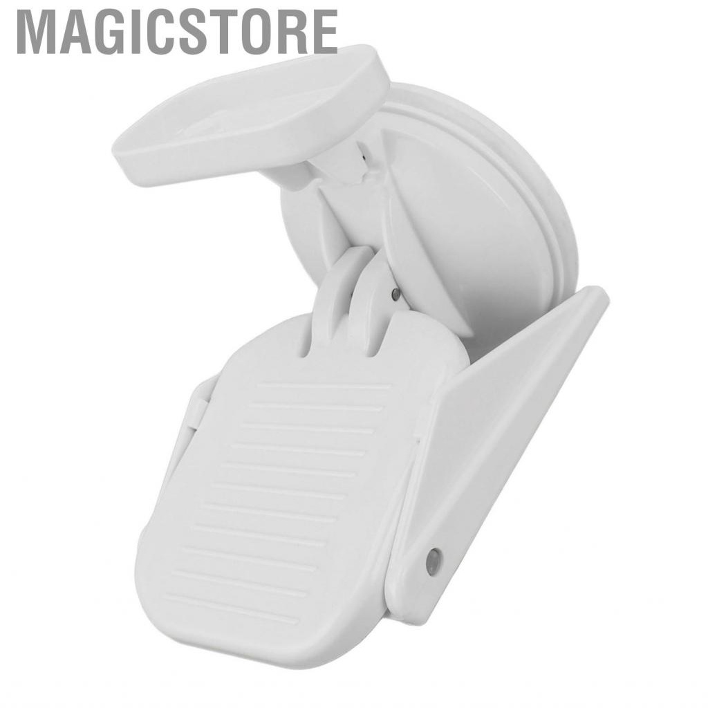 Magicstore Shower Foot Rest with Suction Cup Leg Assist Drill Free Anti Slip Wall Mounted Plastic Bathroom Pedal for Women Home