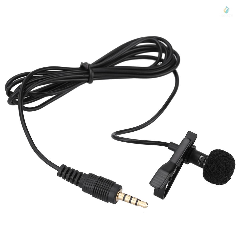 Micro mini Kẹp Ve Áo Có Dây jack 3.5mm Cho iphone ipad Điện Thoại Máy Tính Bàn laptop