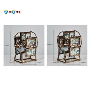 Khung ảnh hình vòng đu quay gió tự lắp ráp độc đáo trang trí nhà cửa / tiệc cưới