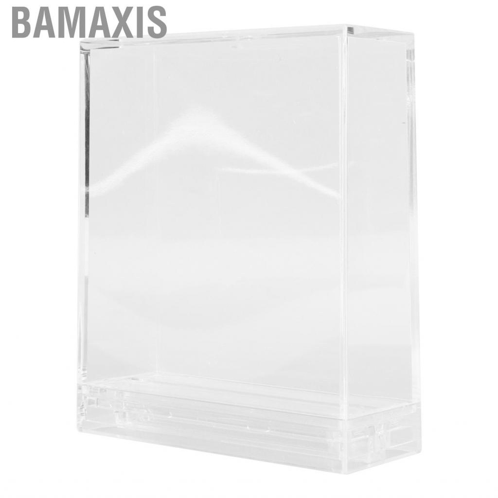 Bamaxis Mini Photo Frame Desktop Picture PC Double Sided Transparent Freestanding Instant for Instax