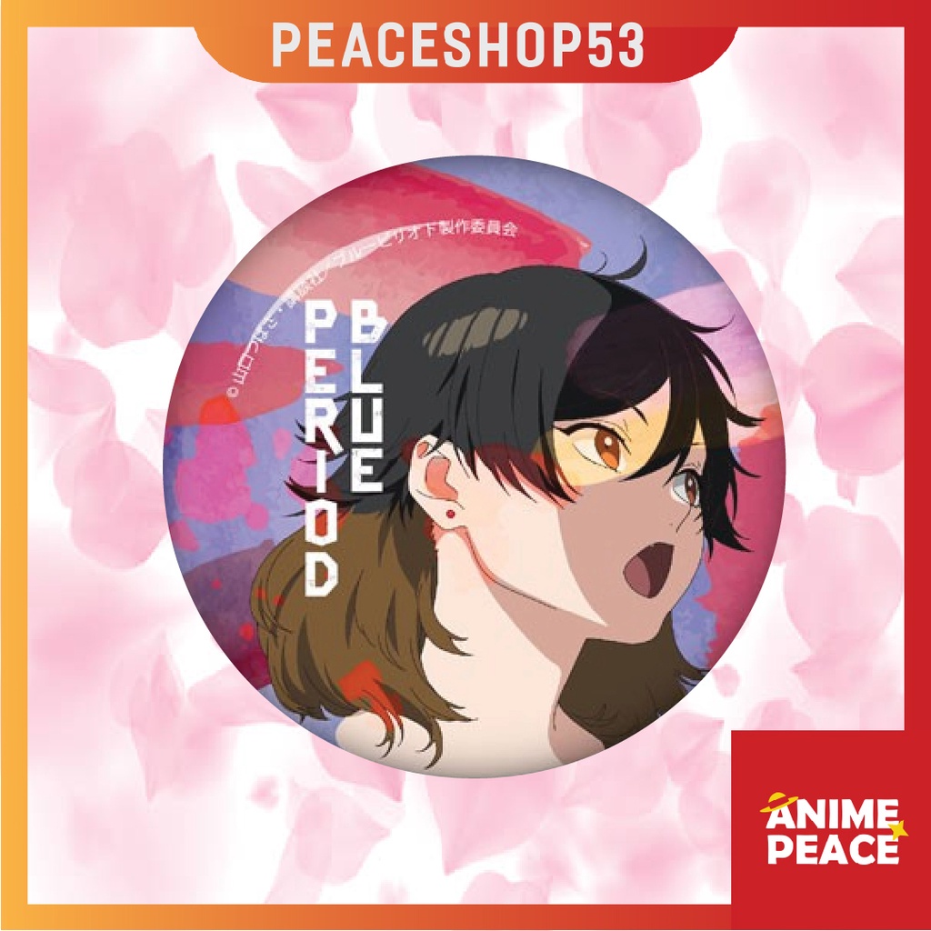 Huy hiệu Blue Period Lấp Lánh Huy Hiệu Anime Blue Period Phụ Kiện Anime Manga Ver 3 HH50