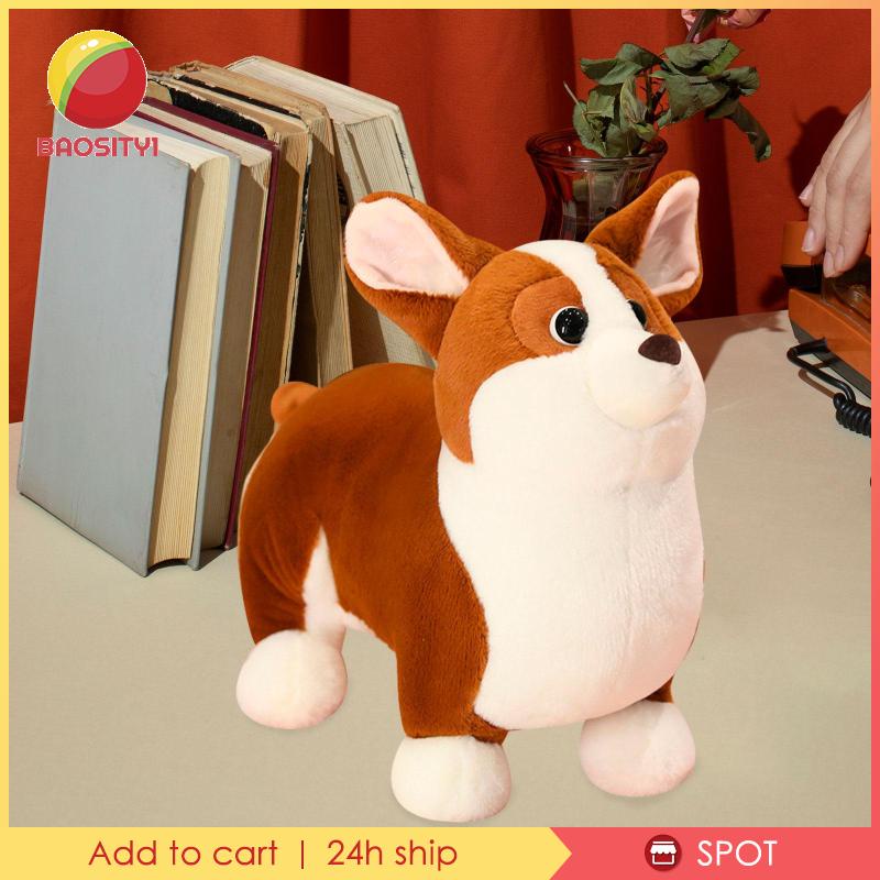 Corgi Thú Nhồi Bông Hình Cún corgi Dễ Thương Dành Cho Bé