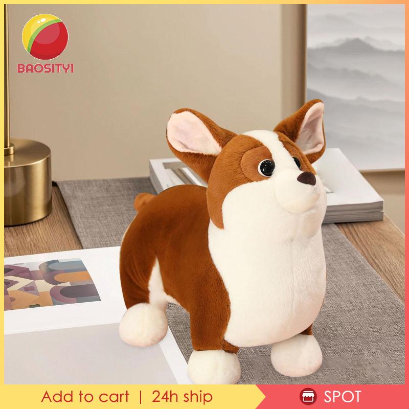 Corgi Thú Nhồi Bông Hình Cún corgi Dễ Thương Dành Cho Bé
