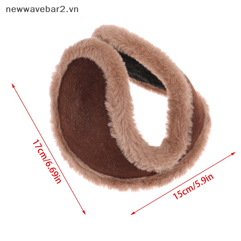 1 Chụp Tai Giữ Ấm Mùa Đông Bằng Lông Nhung Dày Dặn