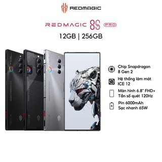 Điện Thoại Gaming Phone Redmagic 8s Pro | Snapdragon 8 Gen 2 | 6.8'' FHD+ 120HZ | Pin 6000 mAh - 65W | Hàng Chính Hãng