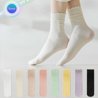 Vớ Ren Mỏng Uốn Xoăn Thời Trang Cho Nữ bonnie cathy
