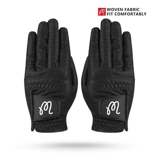 Malbon Golf Gloves Ladies Genuine Leather Wear-Resistant Sports Comfortable Fashion Golf Gloves Anti-Slip Breathable#M2302