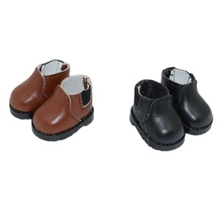 1 Đôi Giày Da pu 10cm Cho Búp Bê
