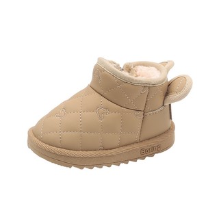 Giày Bốt cotton Lót Lông Cho Bé