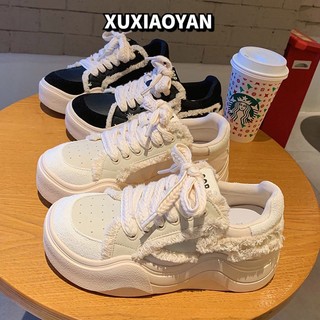 XUXIAOYAN Giày Thể Thao Thiết Kế Mới Thoáng Khí Giày thể thao nữ 2023 NEW B97F0G2 34Z230825