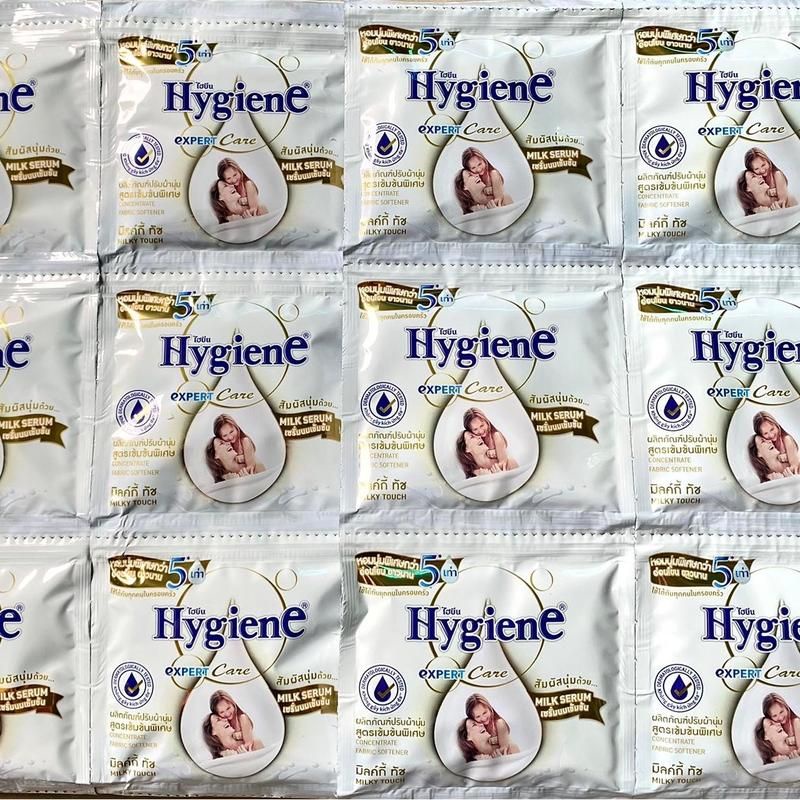 Combo 10 dây Màu trắng xả vải Hygiene Thái Lan 20ml ( bao bì tiếng việt )