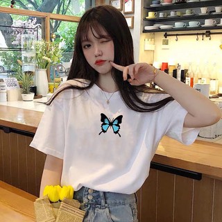Áo thun nữ form rộng cotton chuẩn 100% hàng cao cấp cổ tròn