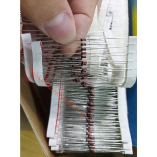 100 cái diode zener chân cắm 20v - 1/2w mới hãng st