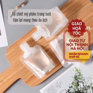 Túi chiết mỹ phẩm trong suốt nhỏ gọn tiện lợi du lịch dùng chiết dung dịch, sữa tắm, serum, dầu gội,.. CCC41