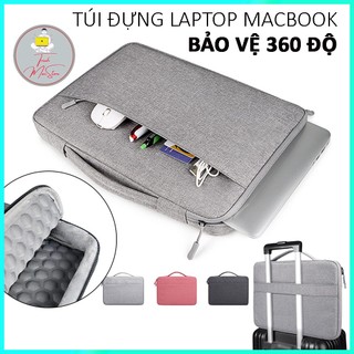 Túi đựng laptop bảo vệ 360 độ chống nước, kiêm túi chống sốc macbook có tay xách phù hợp máy tính 13-16'' trinhmacstore
