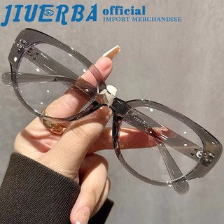 JIUERBA Kính Gọng Mắt Mèo Chống Ánh Sáng Xanh Thời Trang Cho Nam Nữ