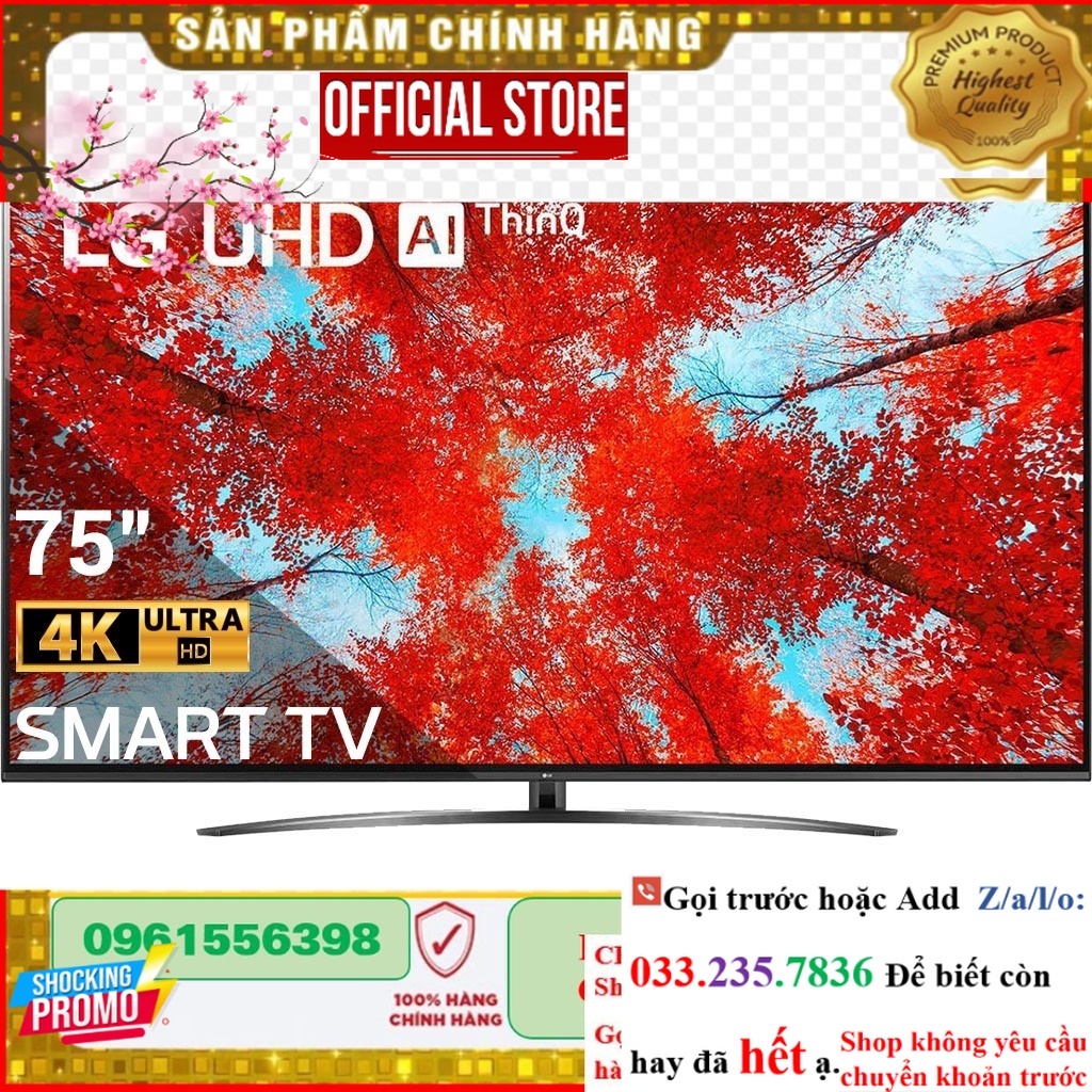 Tivi LG 4K 75 inch 75UQ9100PSD P&G