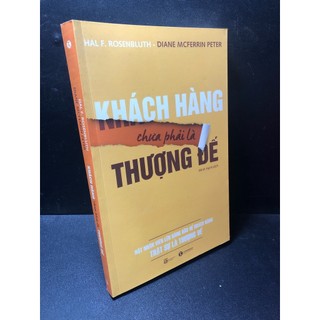 Khách hàng chưa phải là thượng đế, hal f.rosenbluth, 2017, mới 80% hcm1111