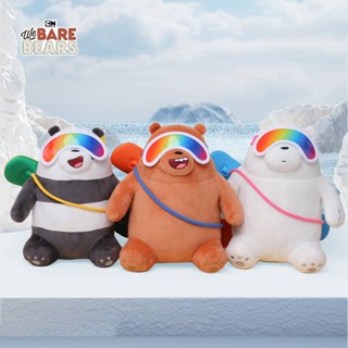 Thú Nhồi Bông Hình Gấu Trúc Trượt Tuyết Mùa Đông squar1 We Bare Bears Cho Bé