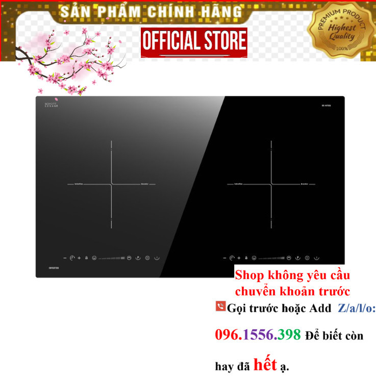 Bếp Từ Âm 2 Vùng Nấu HC-I3732A Hafele 536.61.736 |P&G