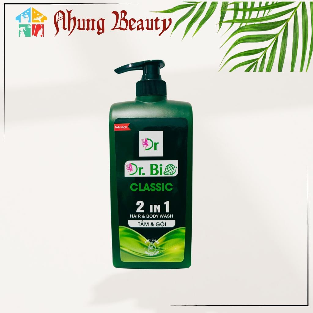 1 chai tắm gội nam DR.BIO hương ROMANO 2 IN 1 cổ điển lịch lãm dành cho nam
