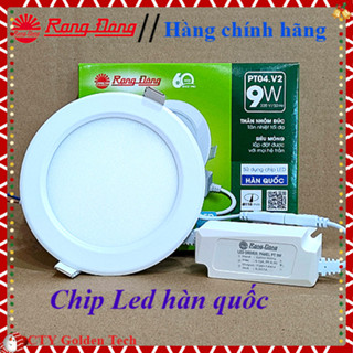 (Chính hãng) Bóng đèn Led panel âm trần siêu mỏng tròn Rạng Đông 7W-9W-12W Lỗ khoét 90mm-110mm-135mm