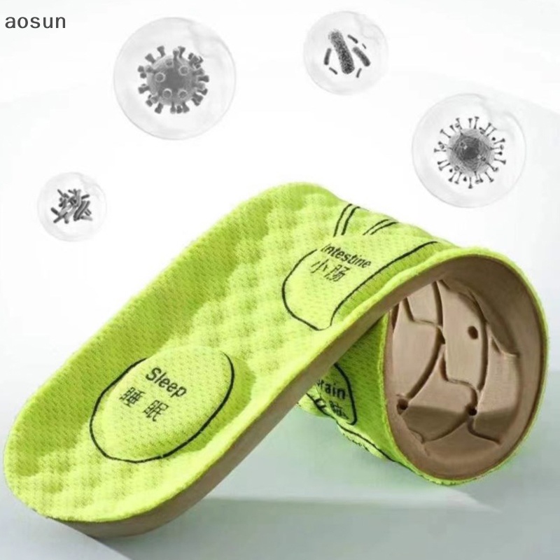 Aosun Đế Lót Giày Thể Thao Khử Mùi Thoáng Khí