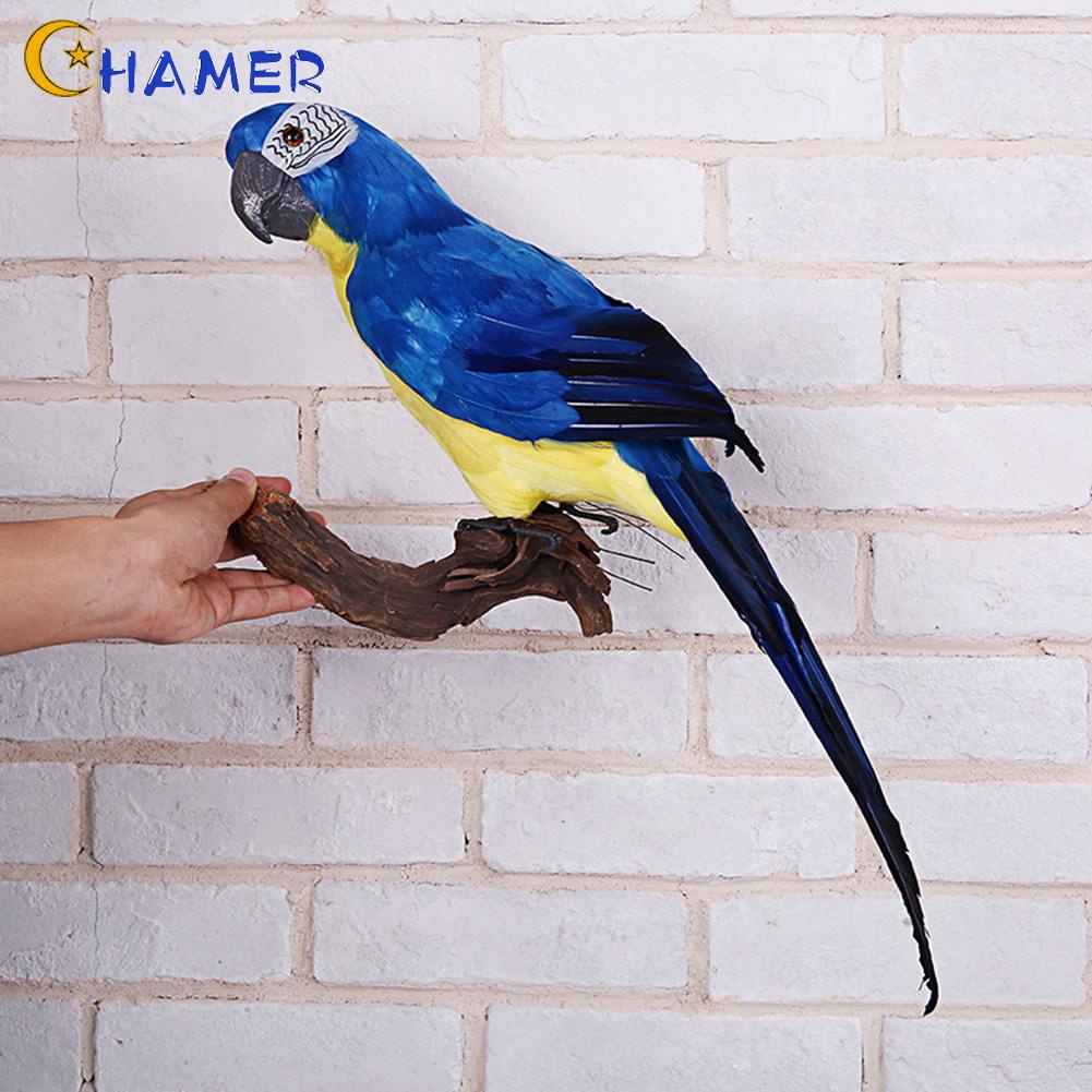 Con Vẹt Giả 45cm Trang Trí Giáng Sinh