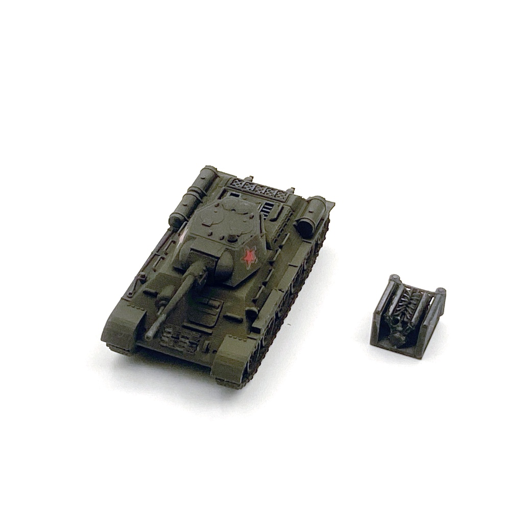 Xe Tăng Nga t34-76 Tỉ Lệ 1 / 144 Chất Lượng Cao