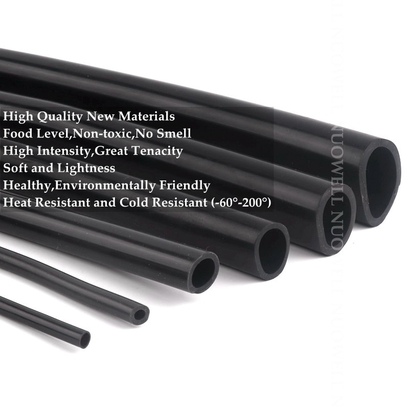 Ống silicone Cao Su Mềm Chịu Nhiệt 5m Id 2~16mm