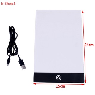 [inshop1] Bảng Vẽ Khổ a5 Mỏng Nhẹ Có Đèn led Để Bàn
